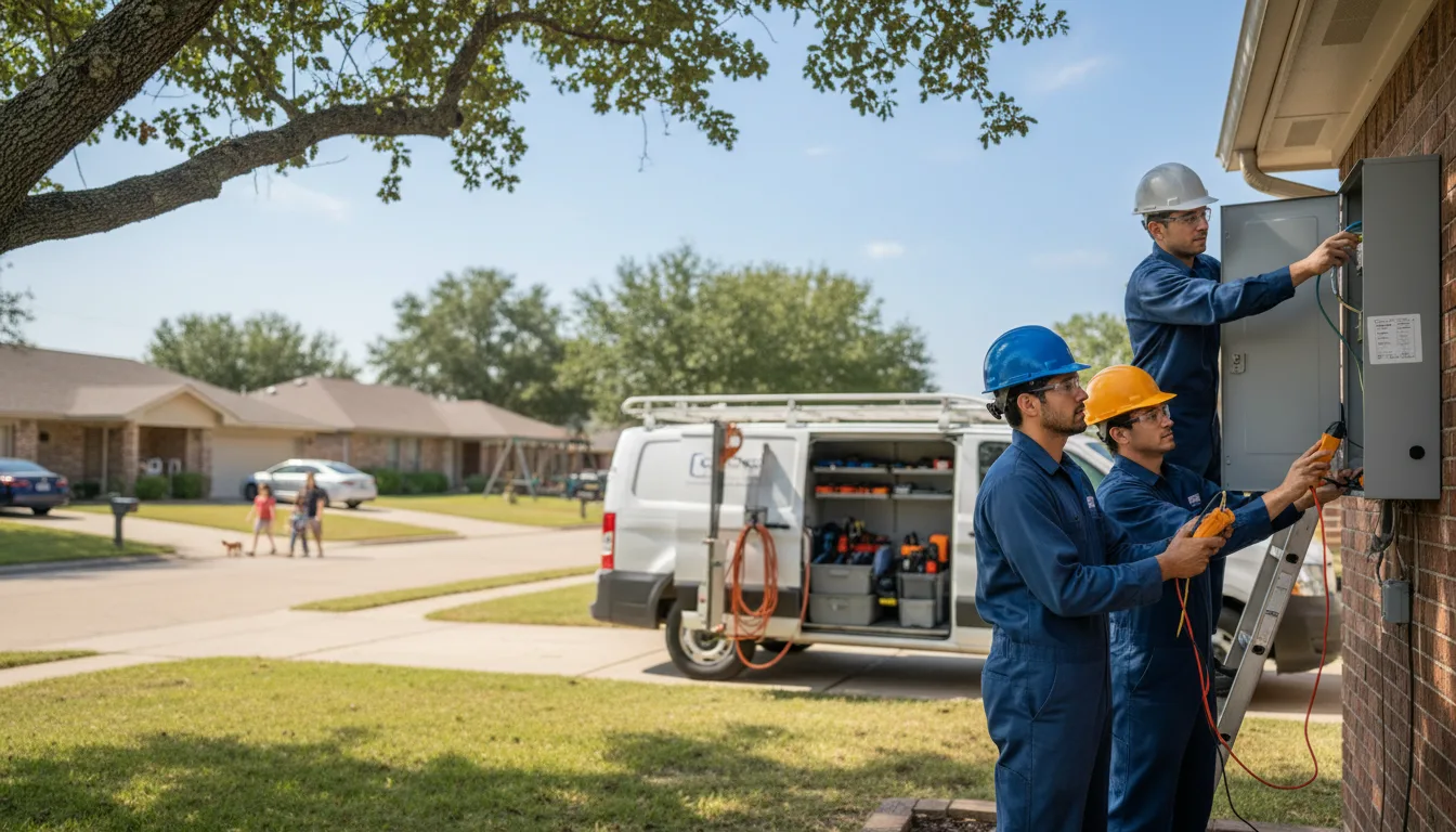 Certified electrician providing emergency electrical services in Verona, MO